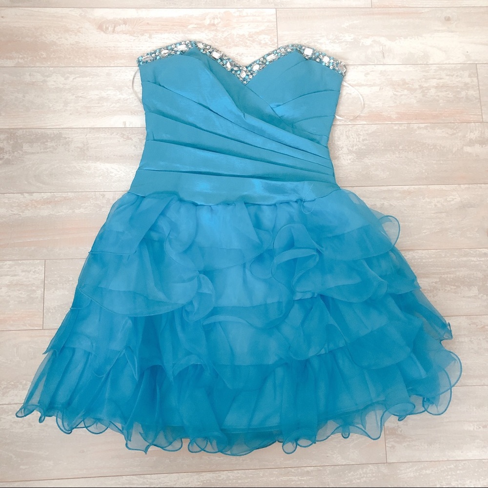 Windsor Baby Blue Prom Dress